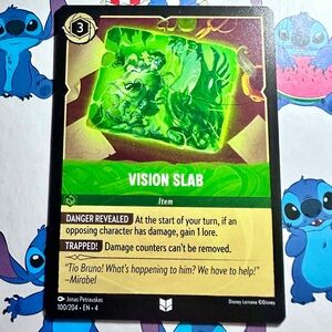 vision slab 100/204 [encanto] - uncommon — disney lorcana: ursula’s return